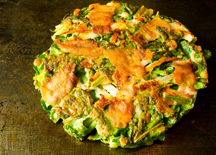 田辺大根のベジ豚玉